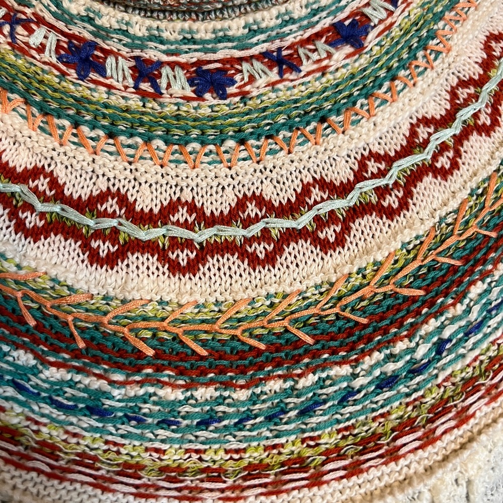 FREE PEOPLE Embroidered Off Shoulder Tunic - Picture 4 of 4